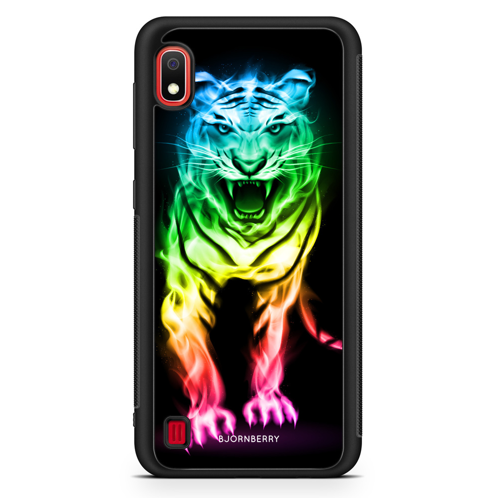 Samsung Galaxy A10 Case - Fire Tiger