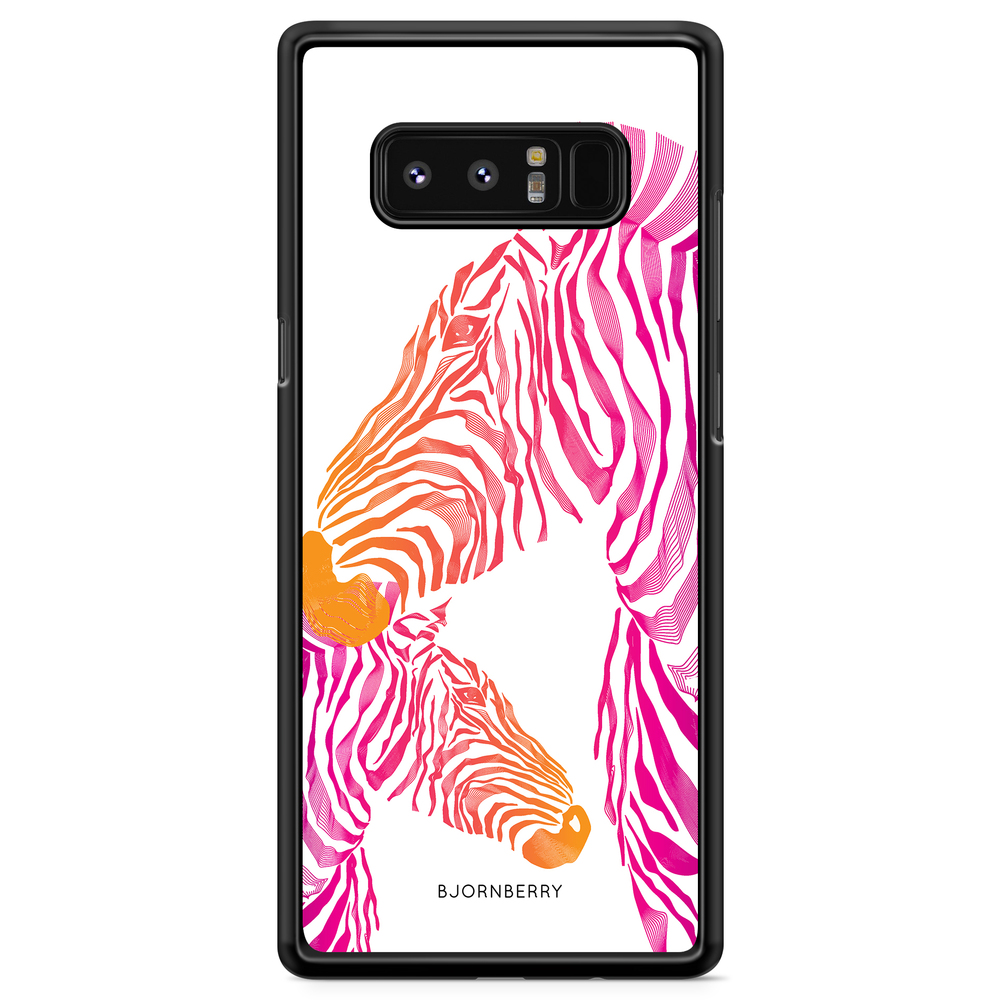 Samsung Galaxy Note 8 Case - Pink Zebras