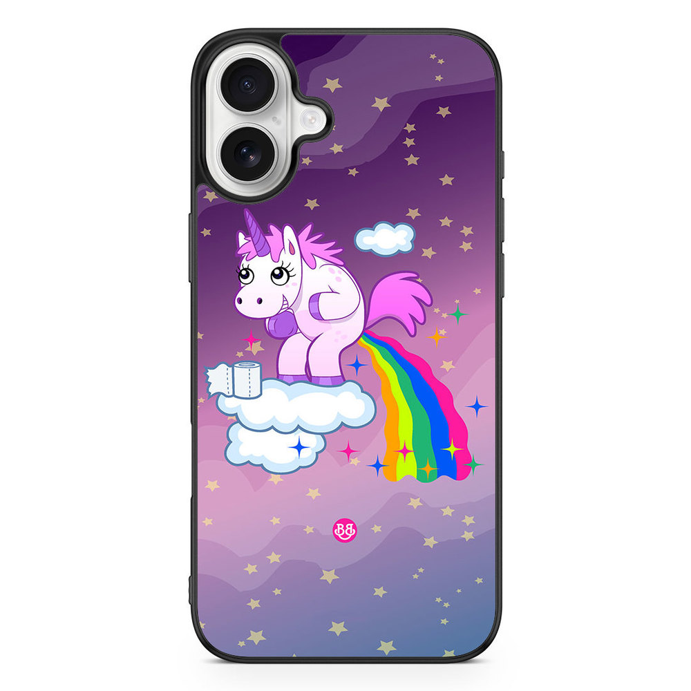 iPhone 16 Plus Case - Pooping Unicorn