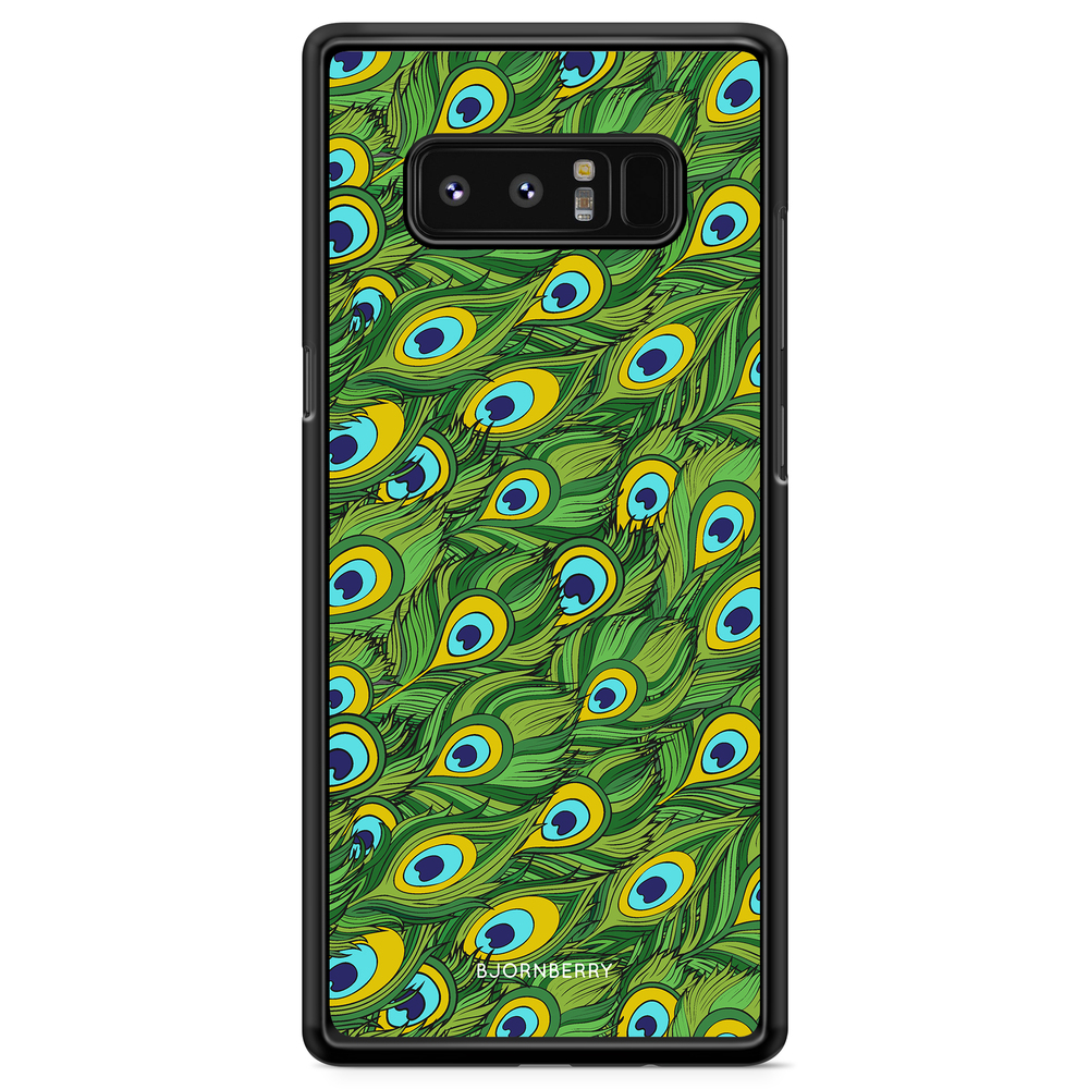 Samsung Galaxy Note 8 Case - Peacock Pattern