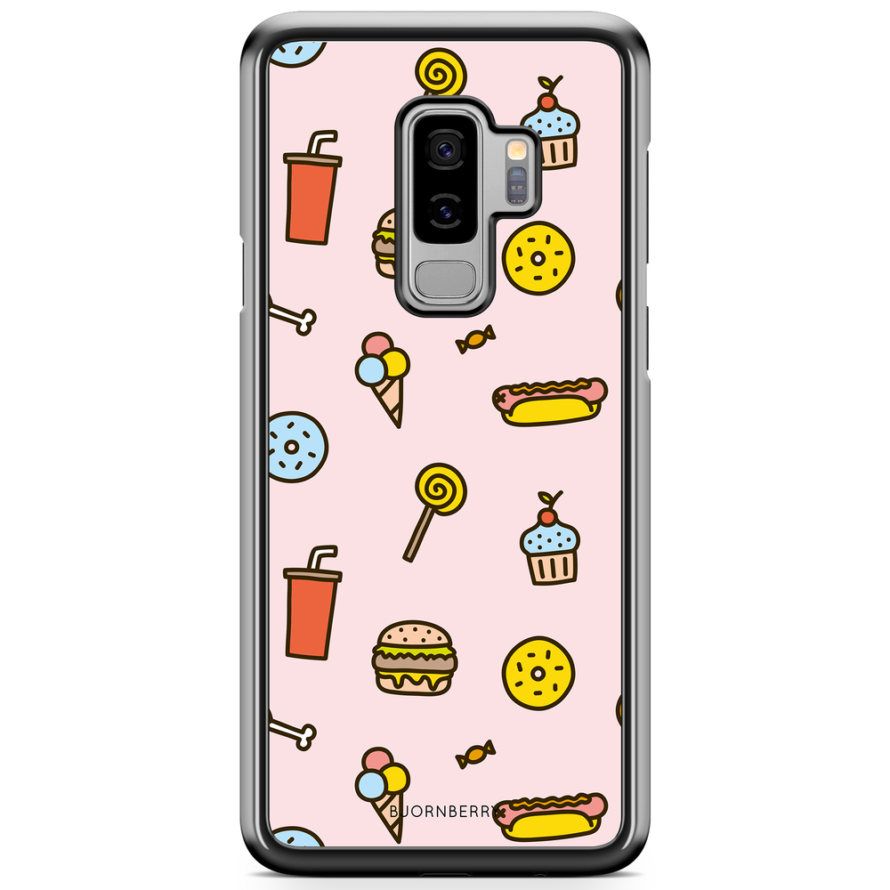 Samsung Galaxy S9 Plus Case - Junk Food Pattern
