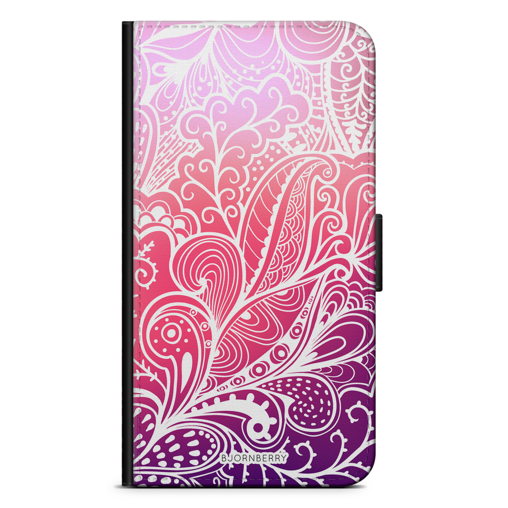 Xiaomi Mi Note 10 Lite Wallet Case - Colorful Flowers