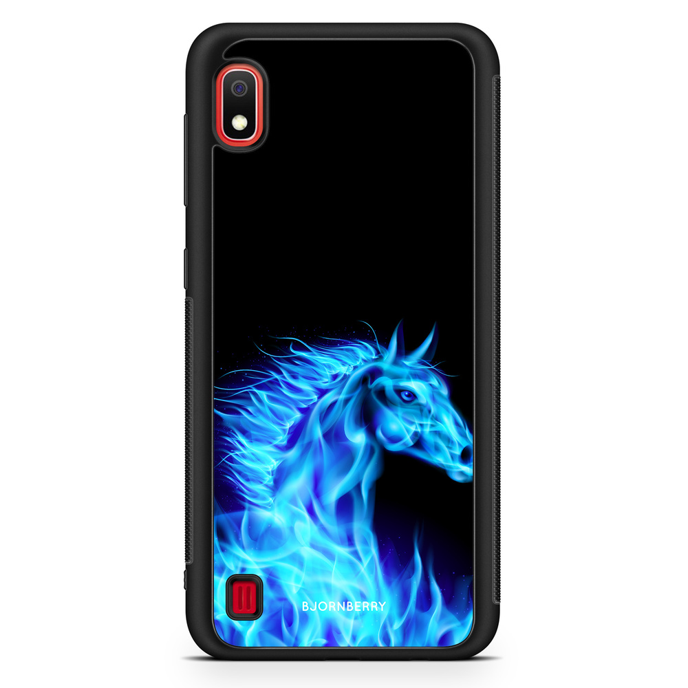 Samsung Galaxy A10 Case - Flames Horse