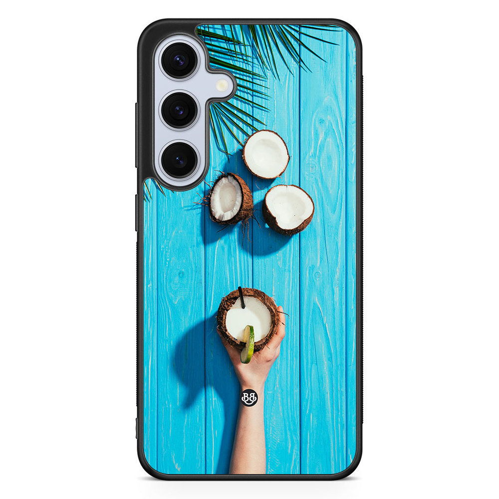 Samsung Galaxy S24 FE Case - Coconut Drink