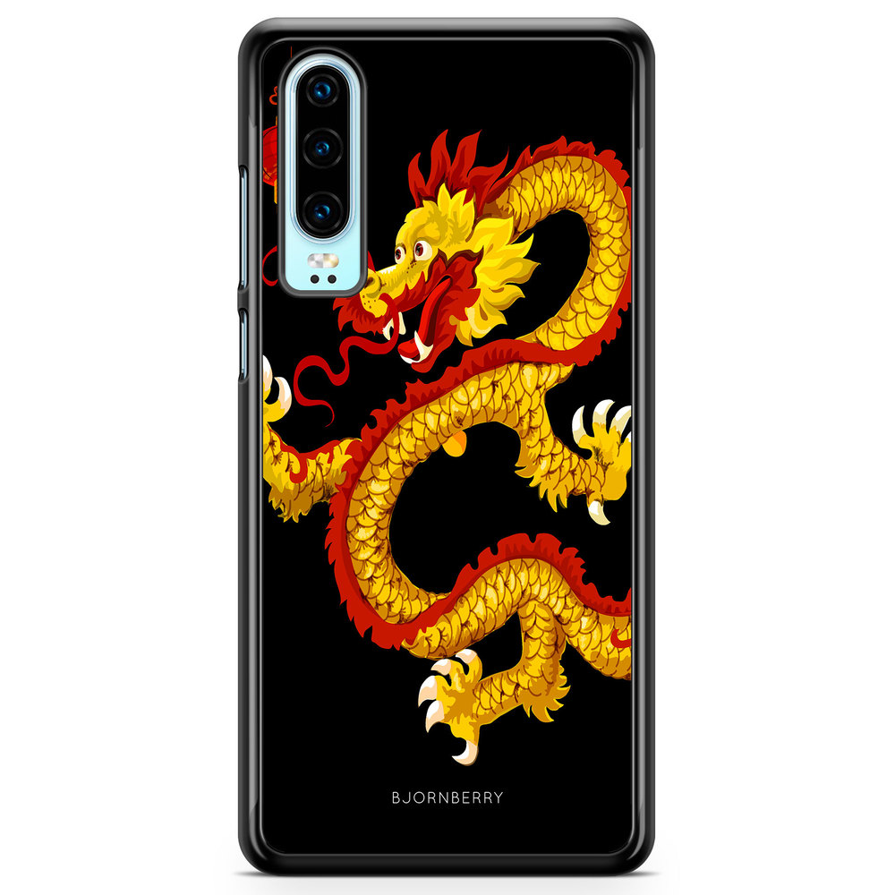 Huawei P30 Case - Yellow Dragon