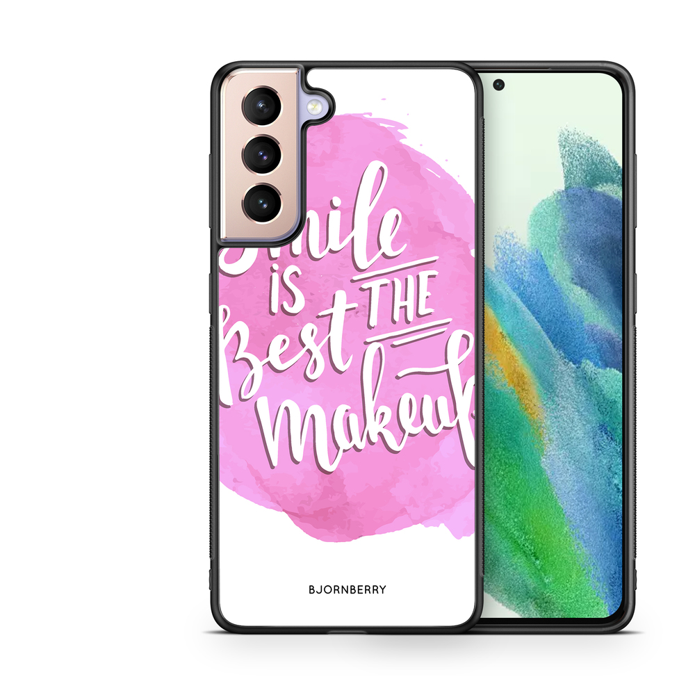 Samsung Galaxy S21 FE 5G Case - Smile Quote