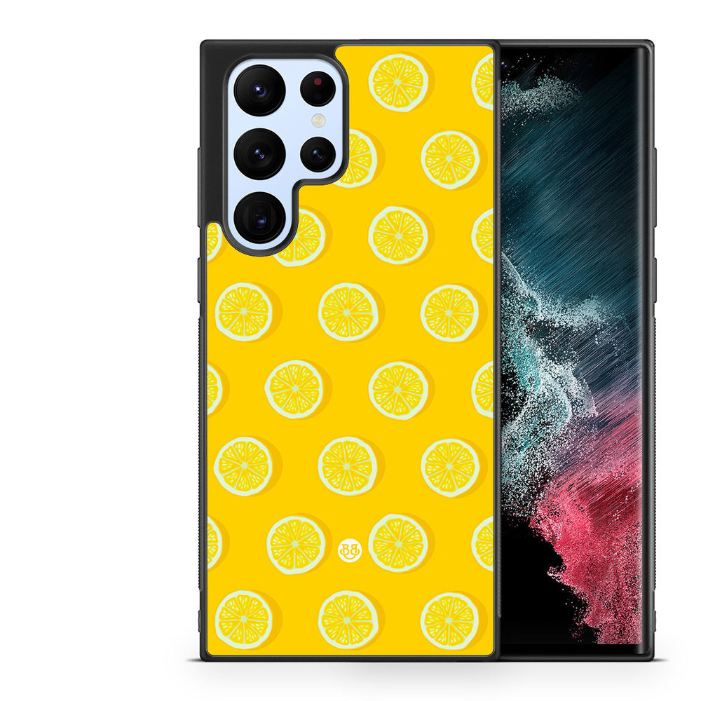 Samsung Galaxy S22 Ultra 5G Case - Lemon Pattern