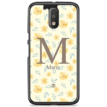 Moto G4/G4 Plus Case Custom - AWAKEN - Golden Bloom