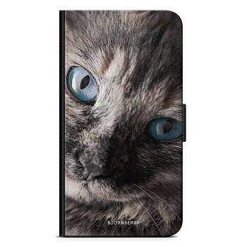 Huawei Honor 8 Lite Plånboksfodral - Katt Blå Ögon