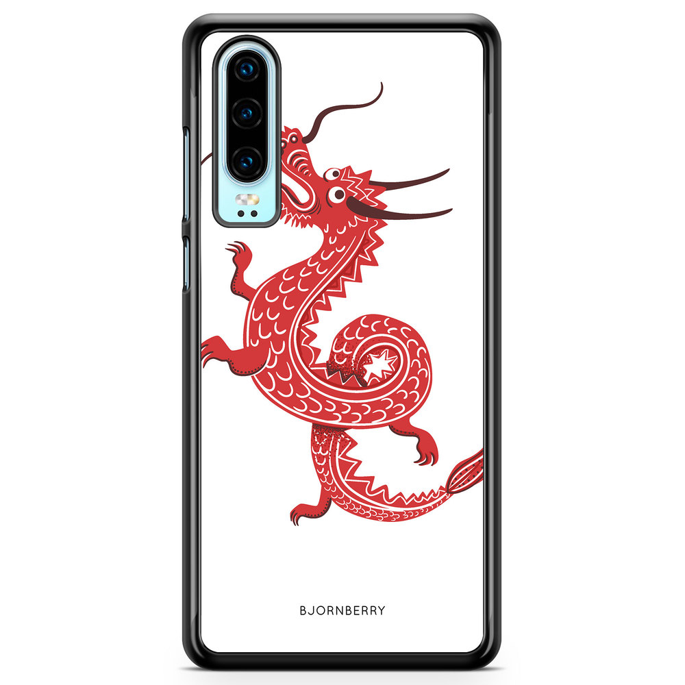 Huawei P30 Case - Red Dragon