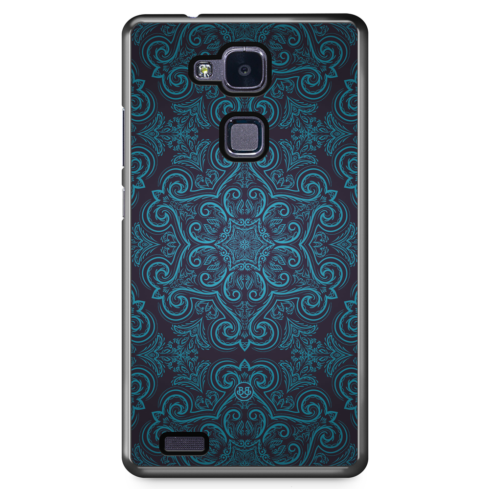 Huawei Honor 5X Case - Blue Retro Pattern