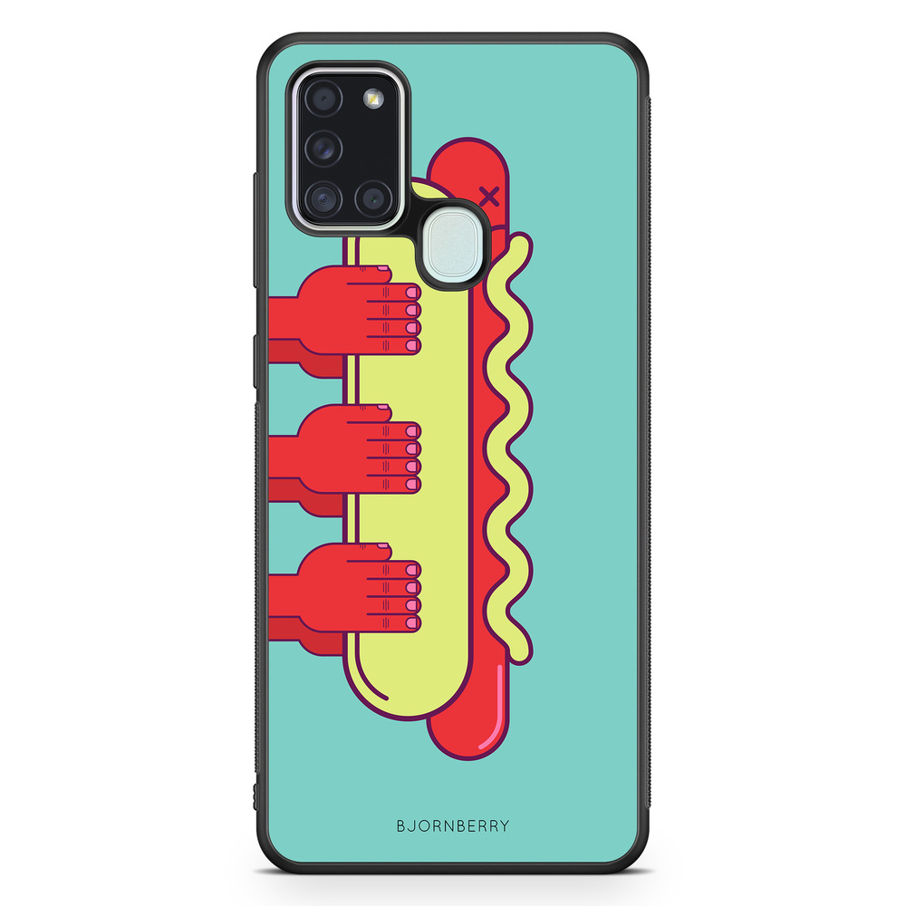 Samsung Galaxy A21s Case - Hot Dog