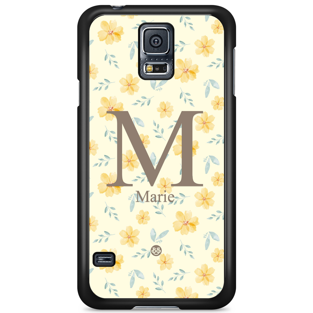 Samsung Galaxy S5 Case Custom - AWAKEN - Golden Bloom