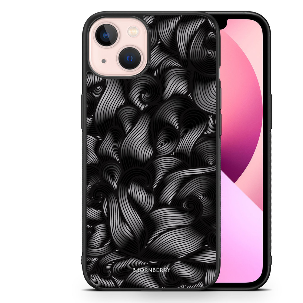 iPhone 13 Case - Black Waves