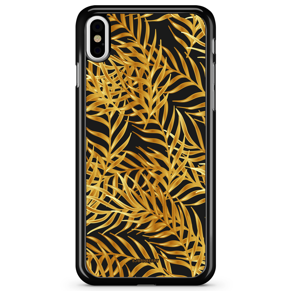 iPhone X / XS Case - Gold Palm