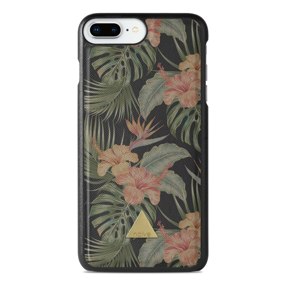 Naive iPhone 8 Plus Case - Hibiscus