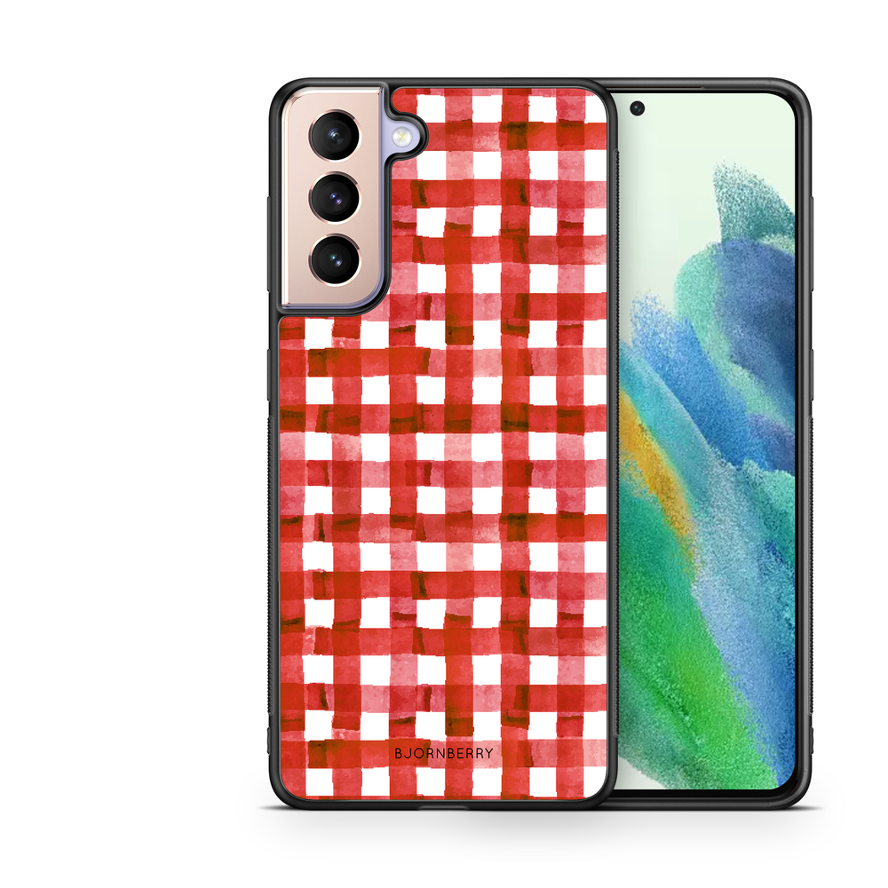 Samsung Galaxy S21 FE 5G Case - Red Stripes