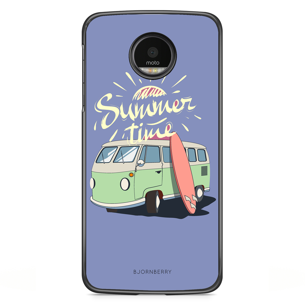 Motorola Moto G5S Plus Case - Summer Van (Blue)
