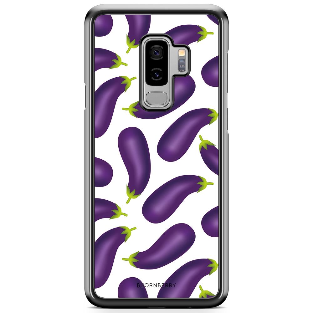 Samsung Galaxy S9 Plus Case - Eggplant Pattern