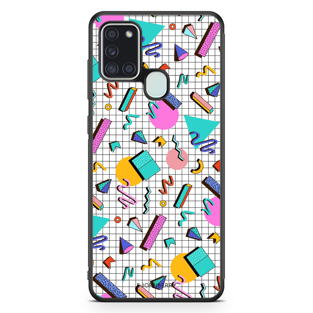 Samsung Galaxy A21s Case - 80s Pattern