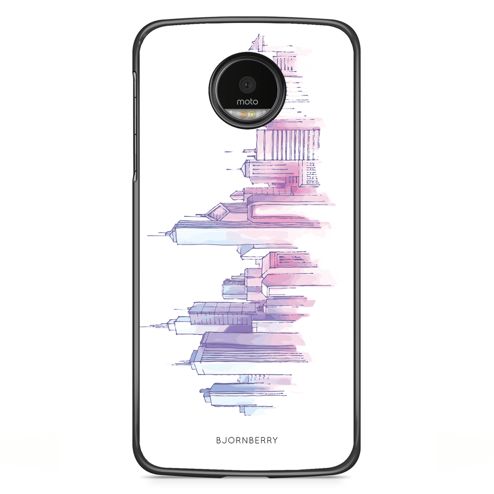 Motorola Moto G5S Plus Case - Watercolor Skyline