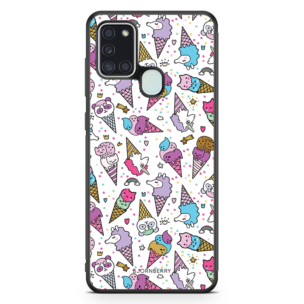 Samsung Galaxy A21s Case - Unicorn Ice Creams