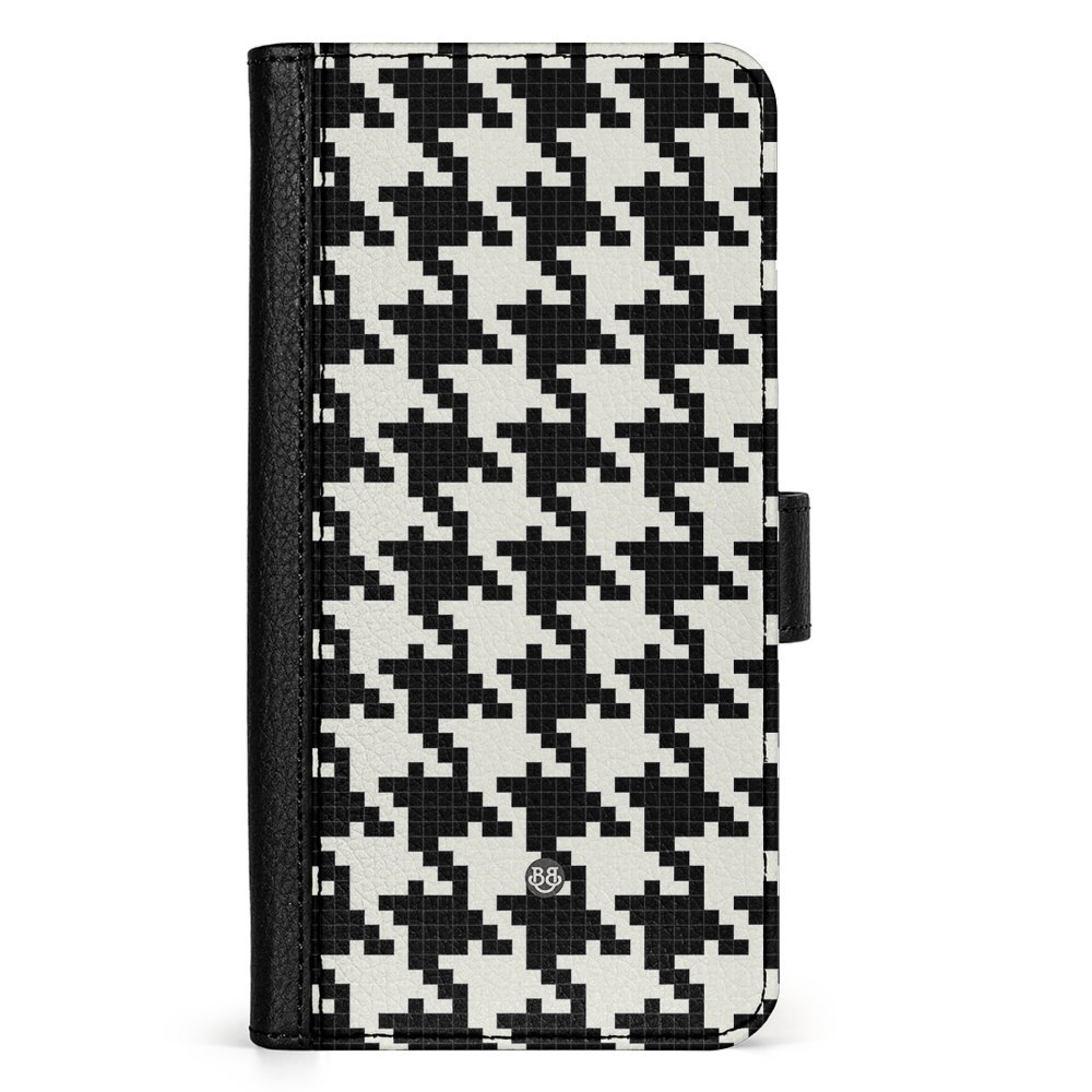 Xiaomi Redmi 10C Wallet Case - Houndstooth