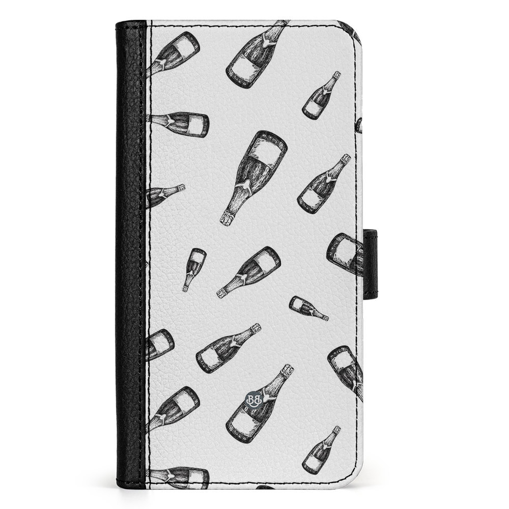 Samsung Galaxy A55 Wallet Case - Champagne Pattern