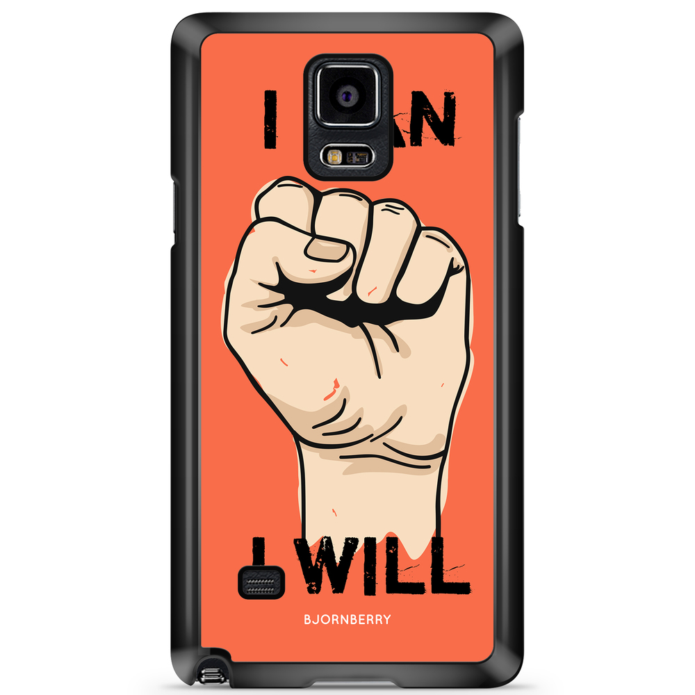 Samsung Galaxy Note 4 Case - I CAN I WILL