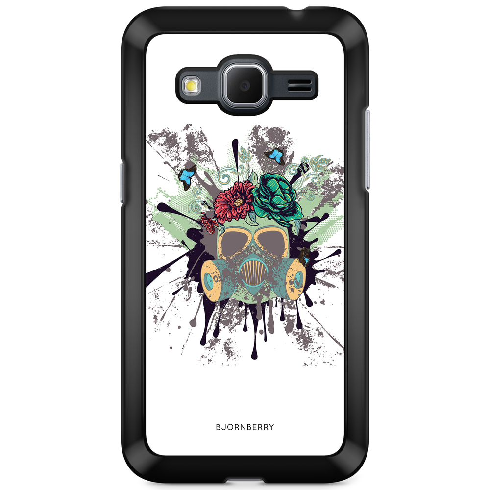 Samsung Galaxy Core Prime Case - Gas Mask Flowers