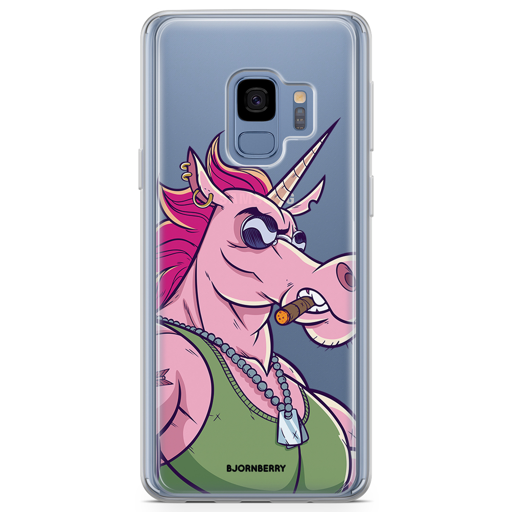 Samsung Galaxy S9 Fashion Skal - Muskel Enhörning