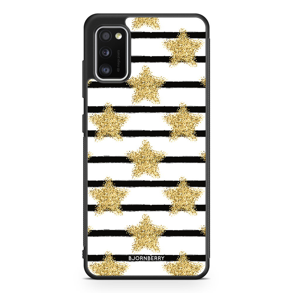 Samsung Galaxy A41 Case - Gold Stars