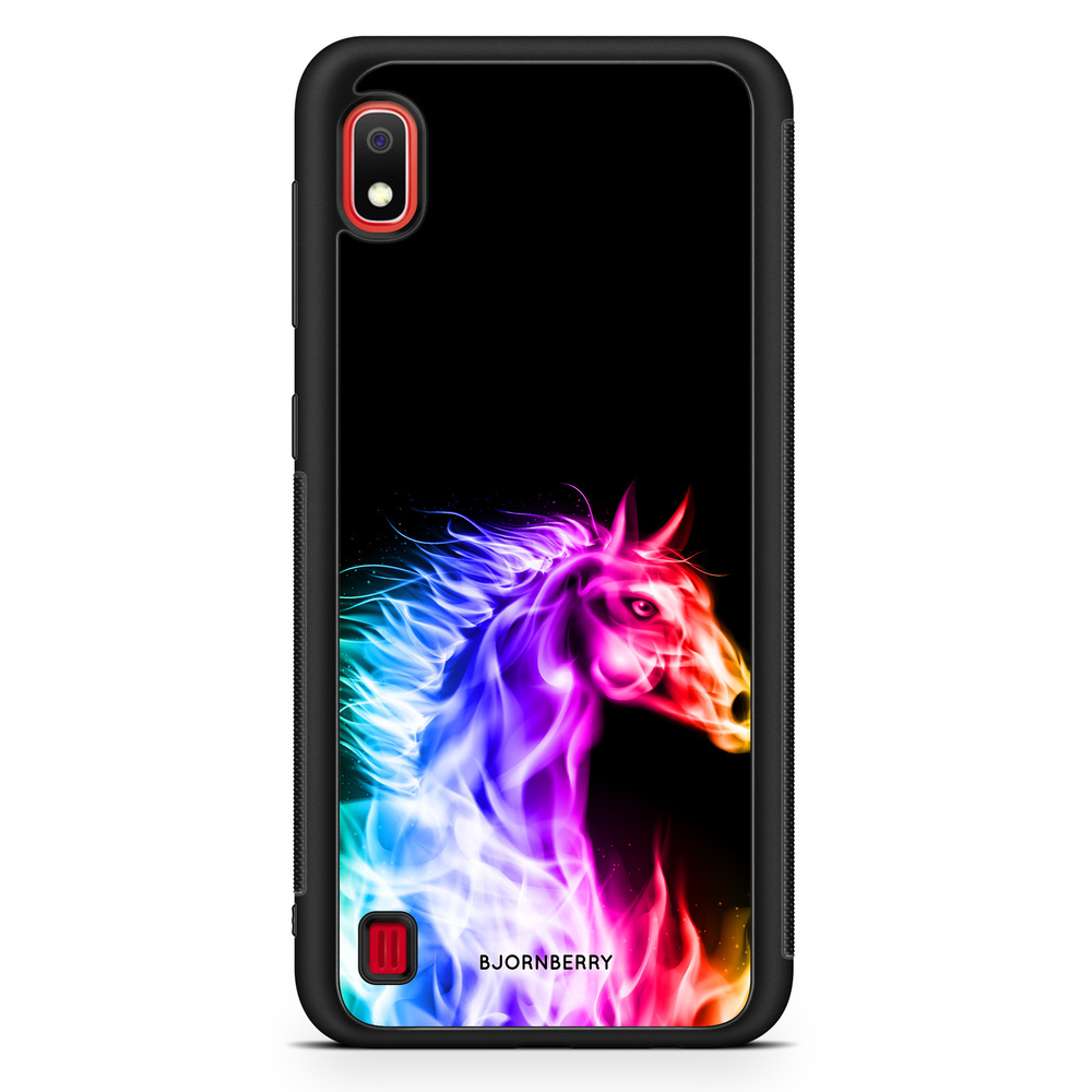 Samsung Galaxy A10 Case - Flames Horse