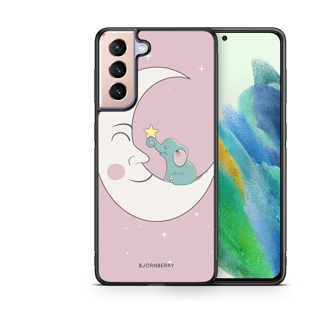 Samsung Galaxy S21 FE 5G Case - Elephant Moon