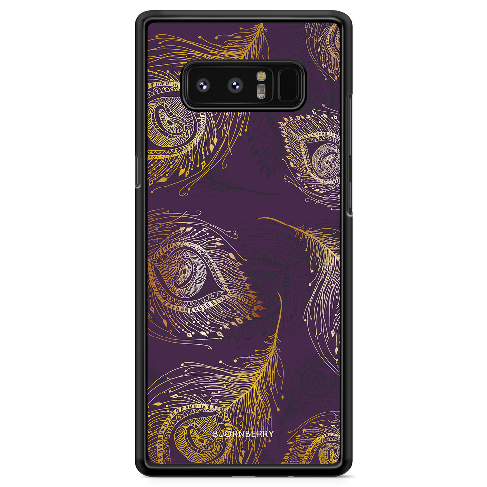 Samsung Galaxy Note 8 Case - Peacock Feathers