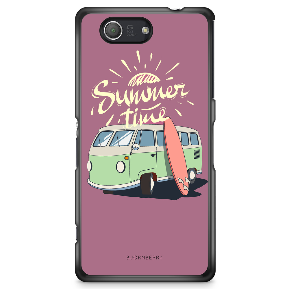 Sony Xperia Z3 Compact Case - Summer Van (Pink)