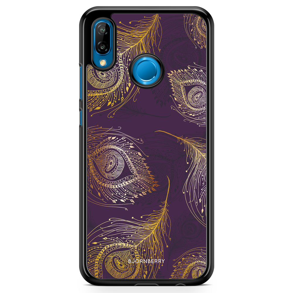 Huawei P20 Lite Case - Peacock Feathers