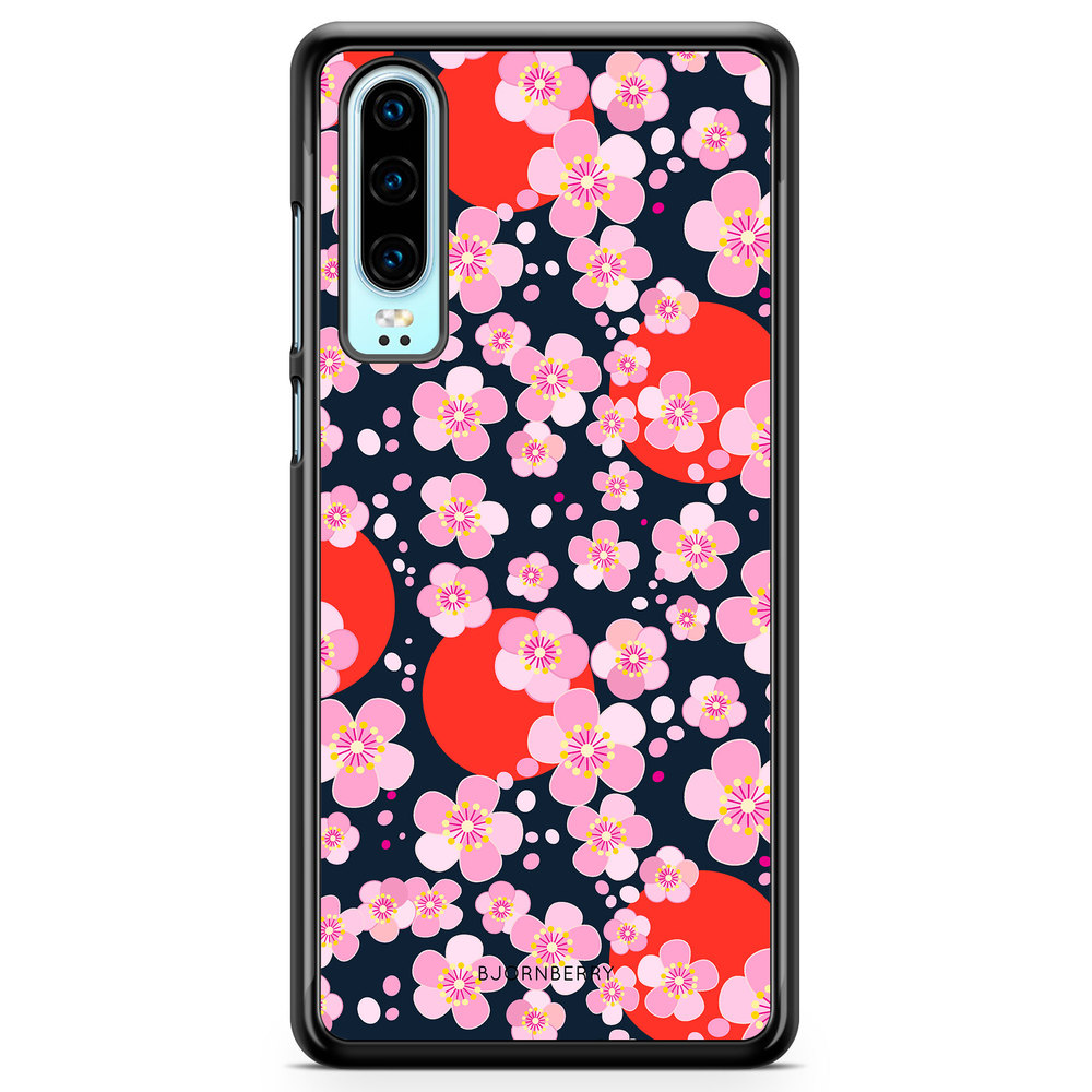 Huawei P30 Case - Japanese Flowers