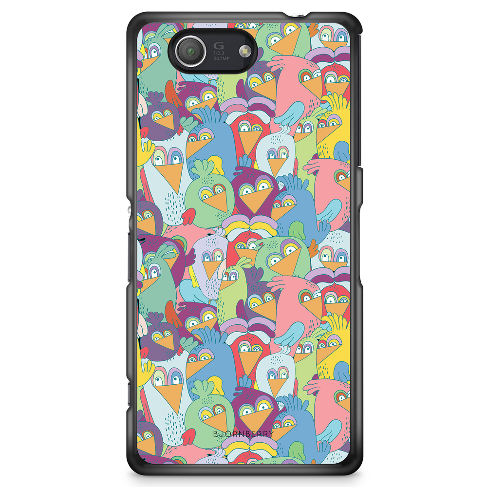 Sony Xperia Z3 Compact Case - Cartoon Birds