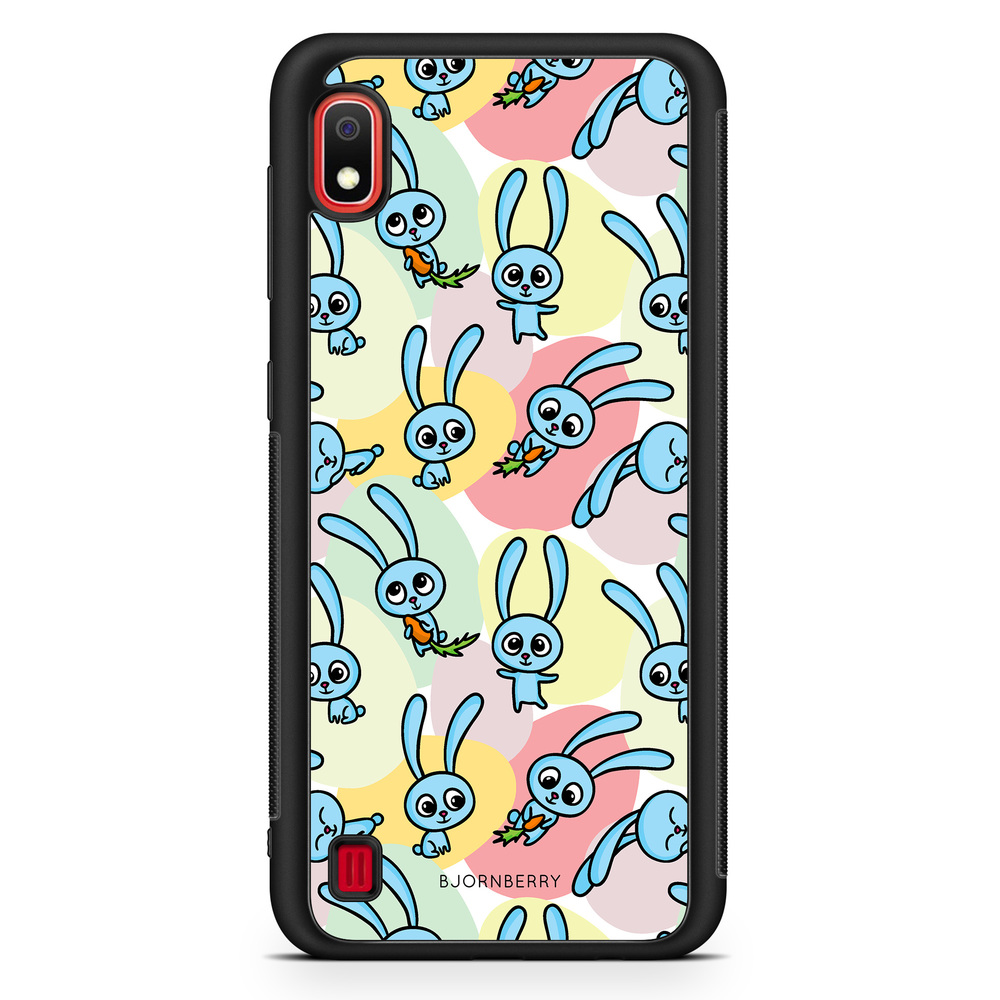 Samsung Galaxy A10 Case - Blue Rabbits