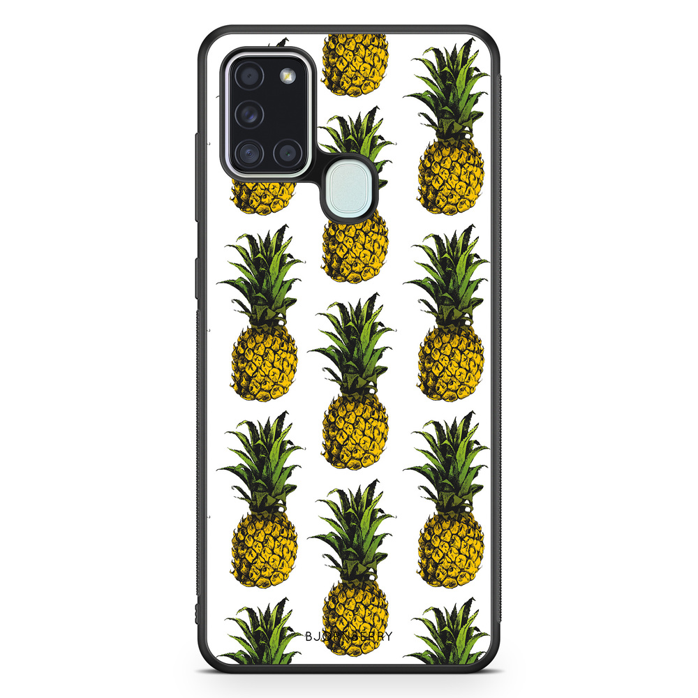 Samsung Galaxy A21s Case - Pineapple Pattern