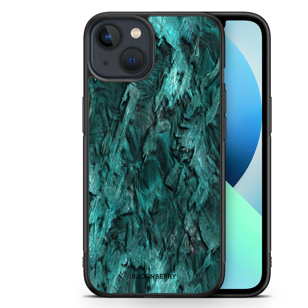 iPhone 13 Mini Case - Green Crystal