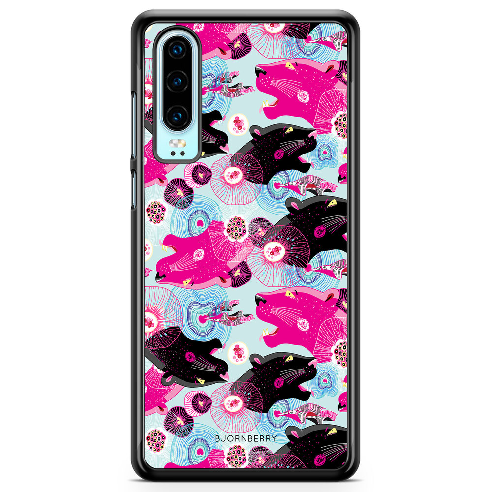 Huawei P30 Case - Panther Pattern