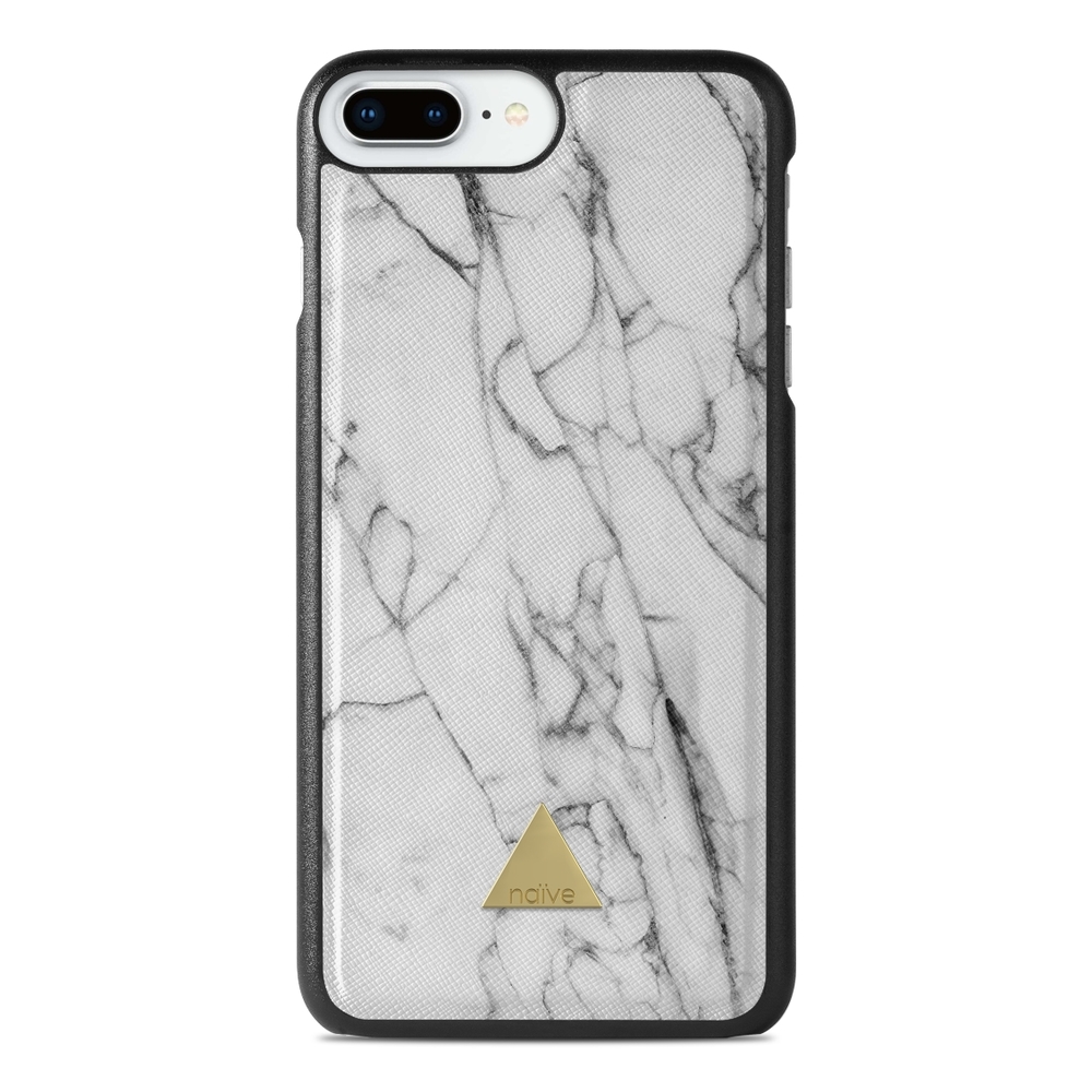 Naive iPhone 8 Plus Case - Milky Marble
