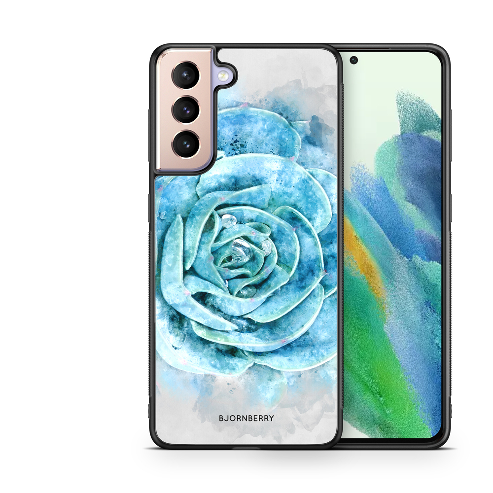 Samsung Galaxy S21 FE 5G Case - Blue Cactus