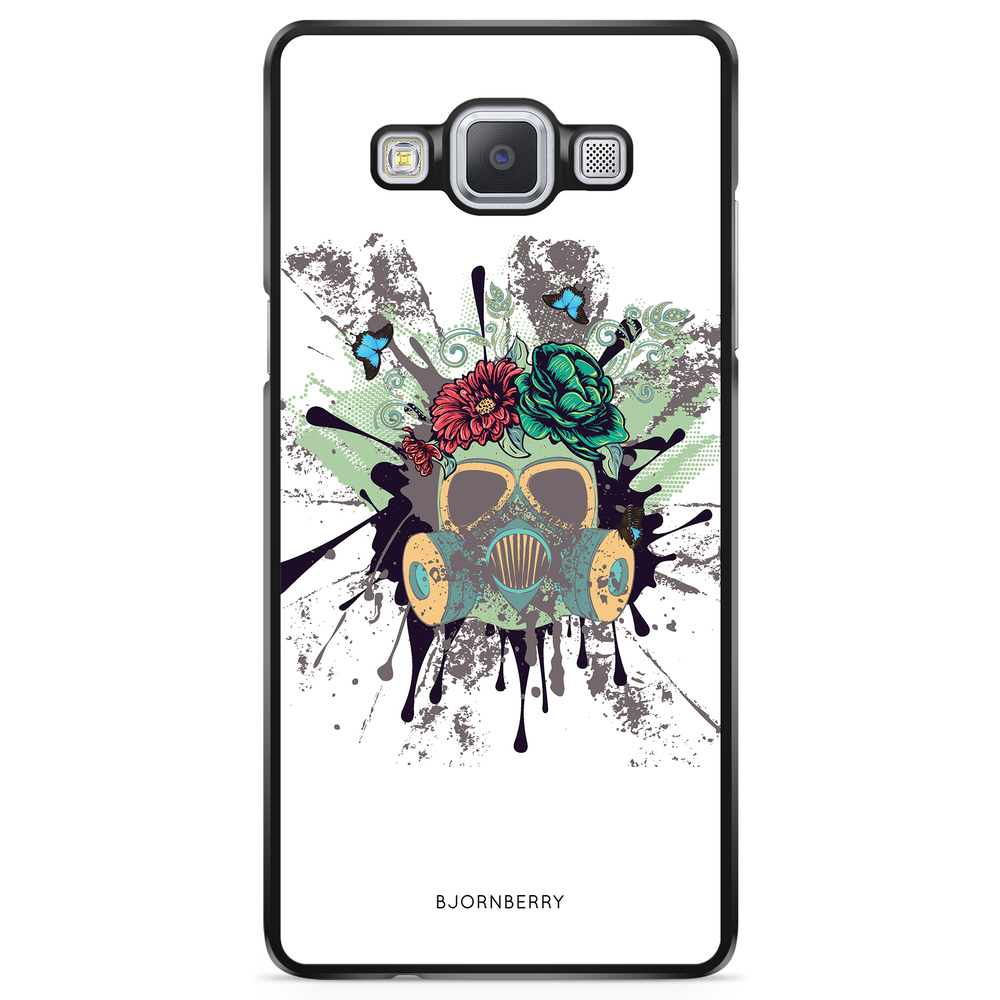 Samsung Galaxy A5 (2015) Case - Gas Mask Flowers
