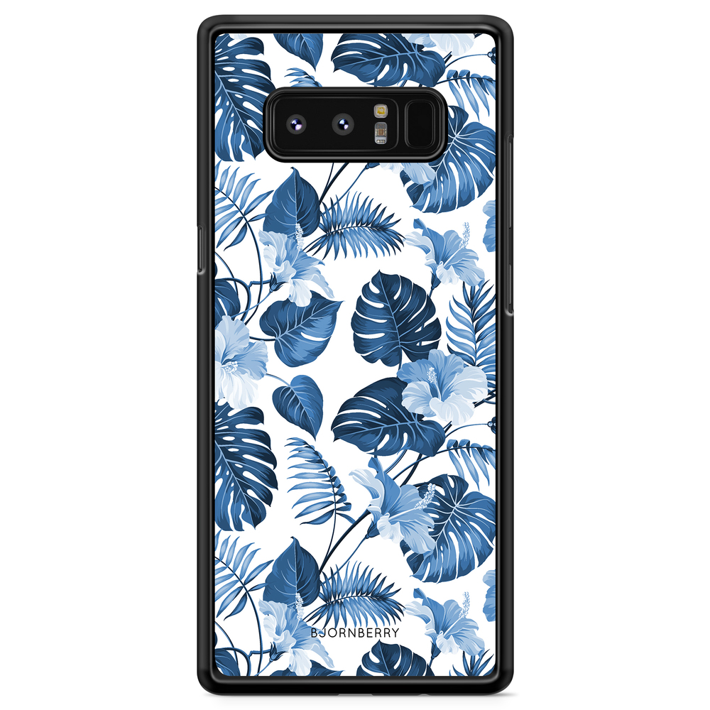Samsung Galaxy Note 8 Case - Blue Flowers