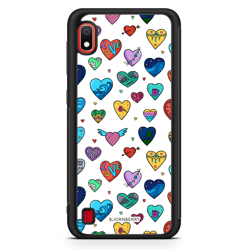 Samsung Galaxy A10 Case - Hearts