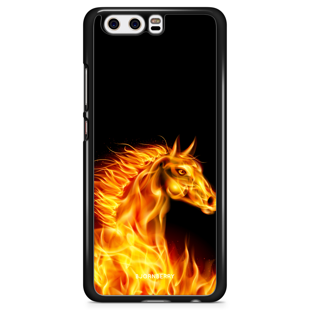 Huawei P10 Plus Case - Flames Horse