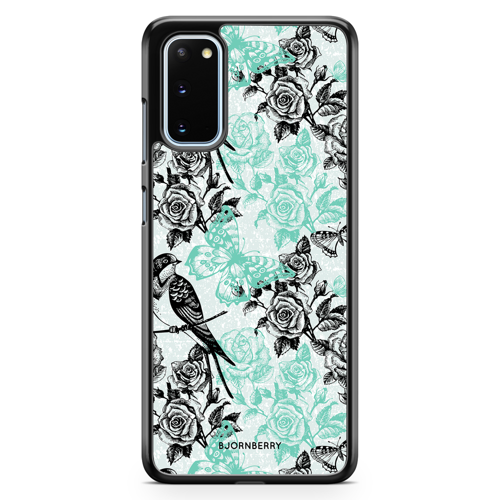 Samsung Galaxy S20 Case - Birds & Roses